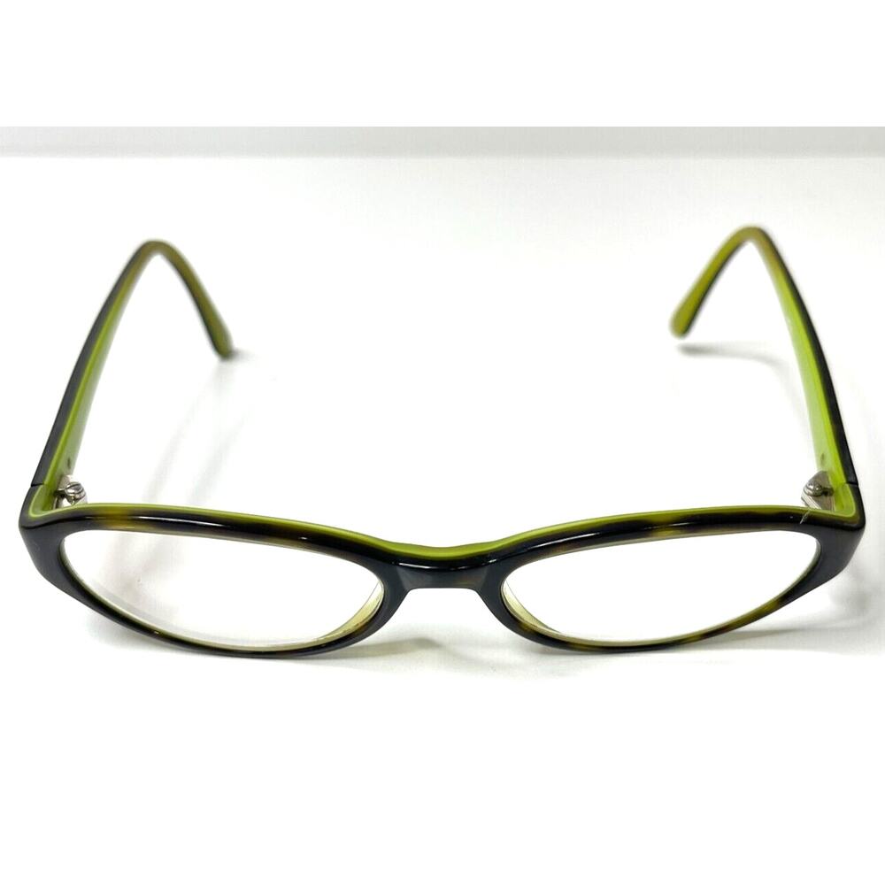 Kate Spade Kendall 0DV2 Brown Tortoise Green Oval Eyeglass Frame 49-16-130